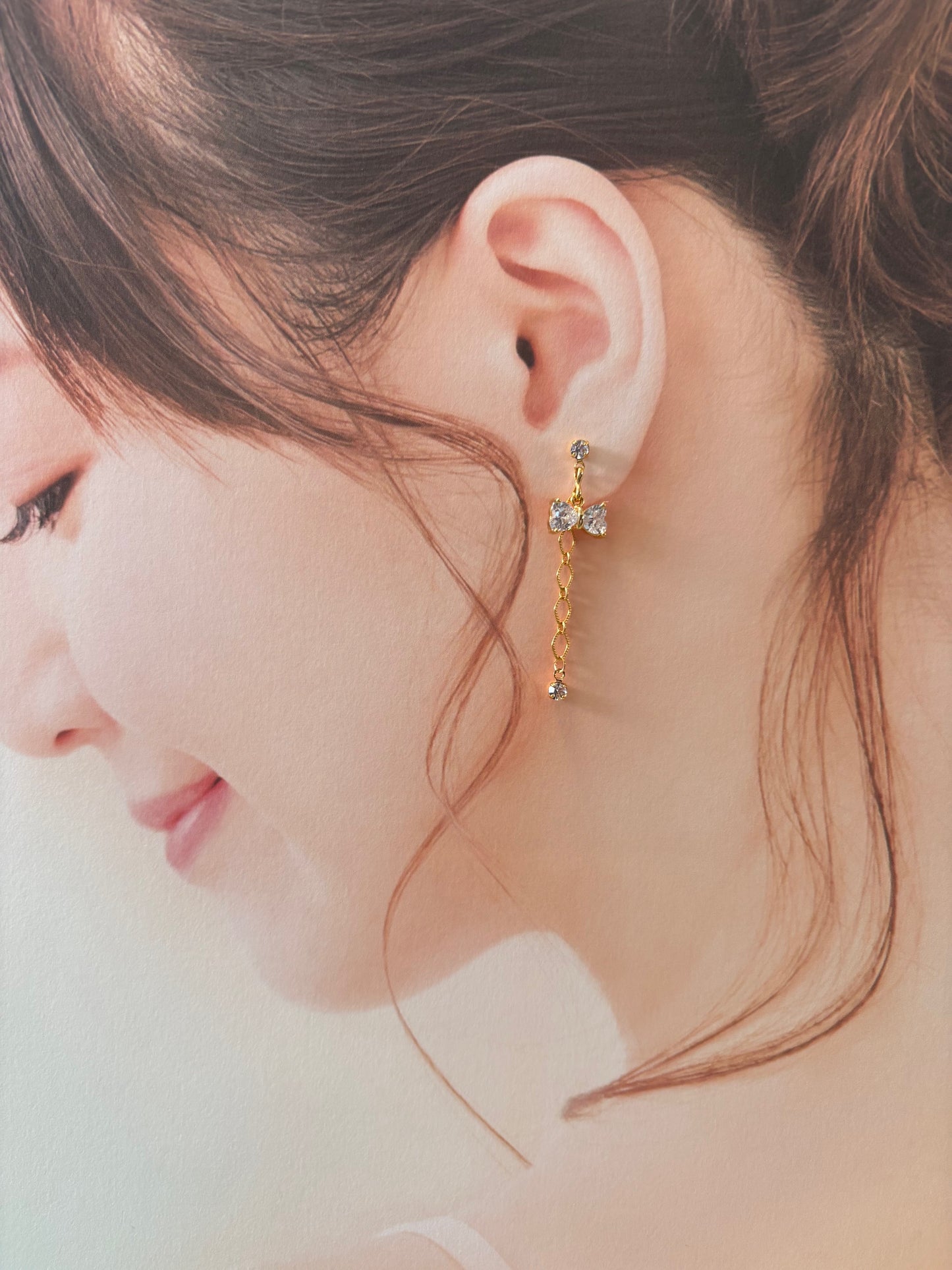 リボンピアス